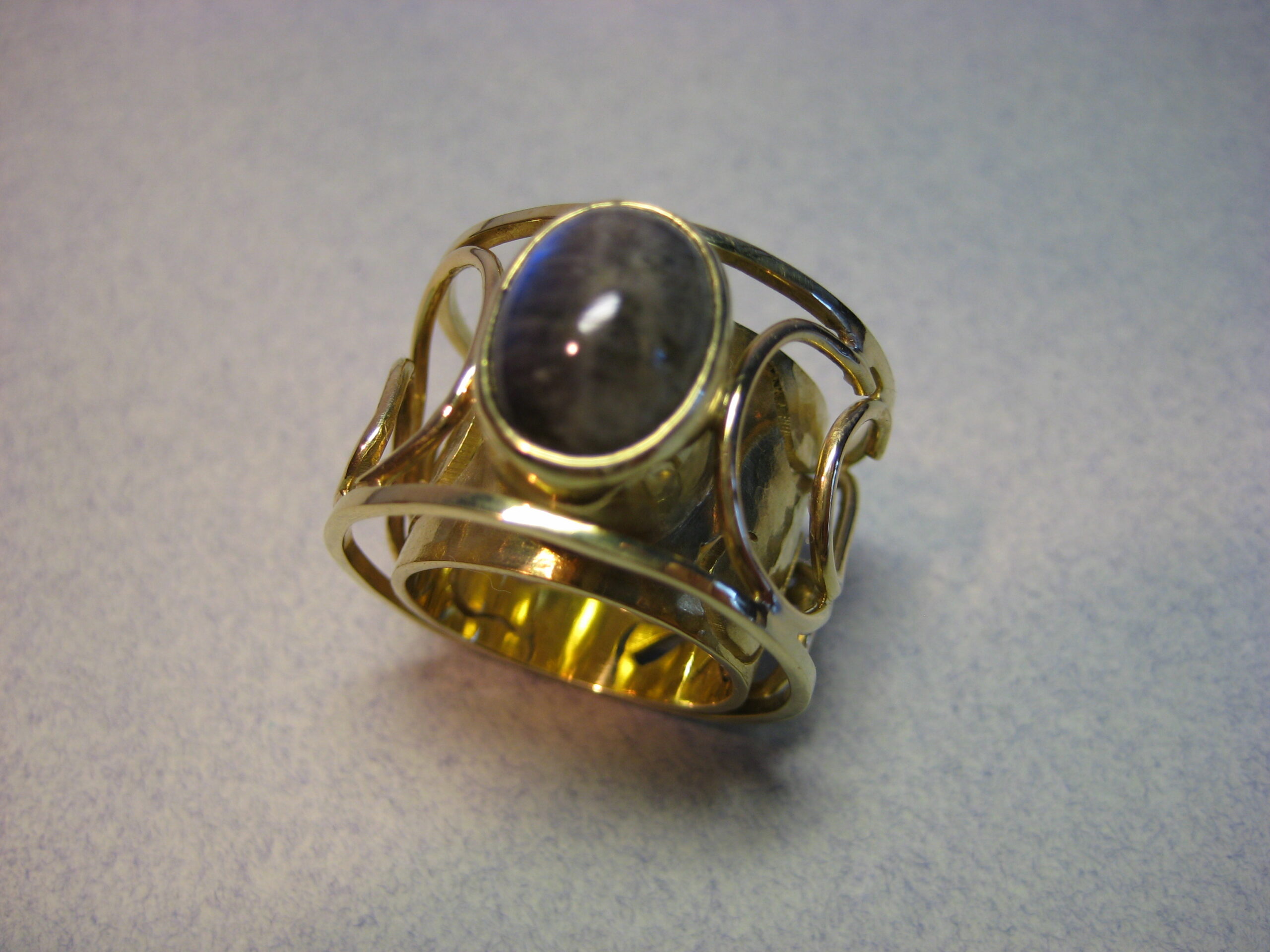 About 3rd year, art nouveau ring